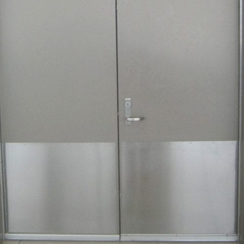 Ives 8400 Series Mop Plates Stainless Steel Door Protection Plate