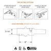 TDC-400-Mounting-Options-and-Hole-Pattern TDC-400-Mounting-Options-and-Hole-Pattern
