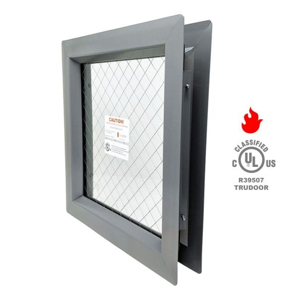 Air Louvers VSL WS PAK Door Lite Kit with FireRated Safety Wire Glass
