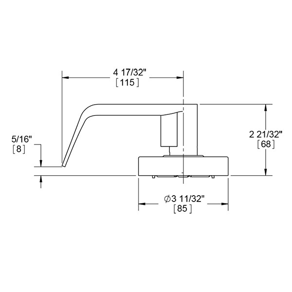 Hager-2500-WTN-Lever Hager-2500-WTN-Lever