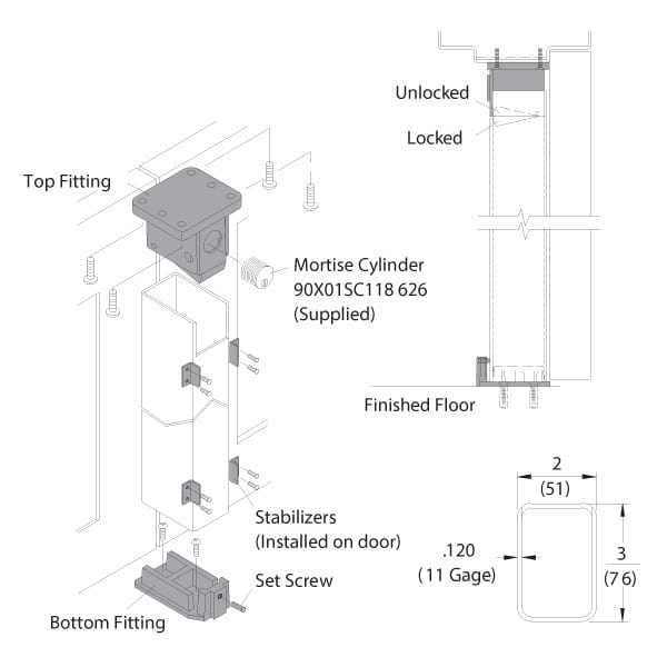dorma-f1340kr-mullion-detail