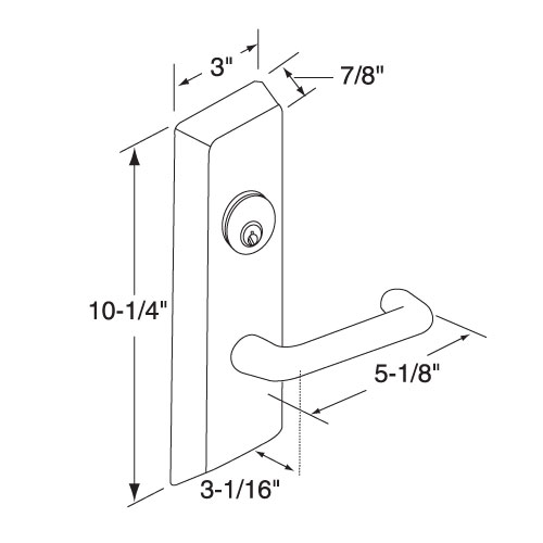 Corbin-Russwin-L9-Lever Corbin-Russwin-L9-Lever