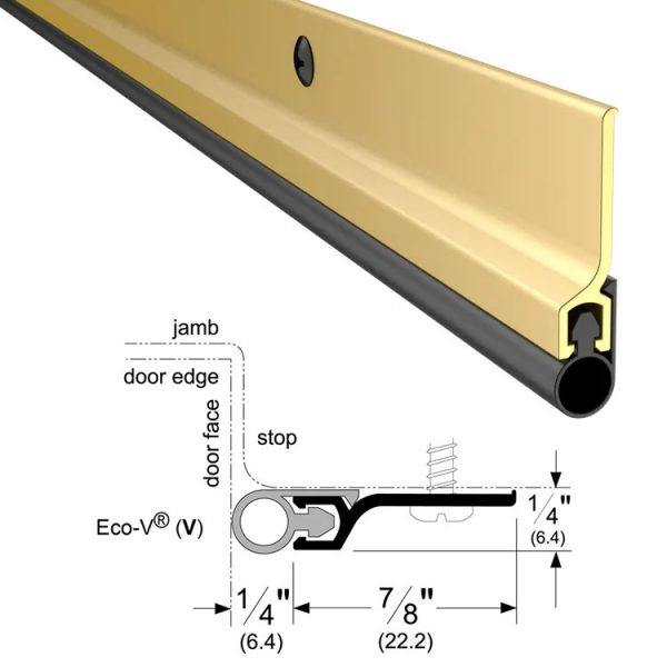 Pemko-303G-Perimeter-Gasketing-with-Eco-V-Insert Pemko-303G-Perimeter-Gasketing-with-Eco-V-Insert