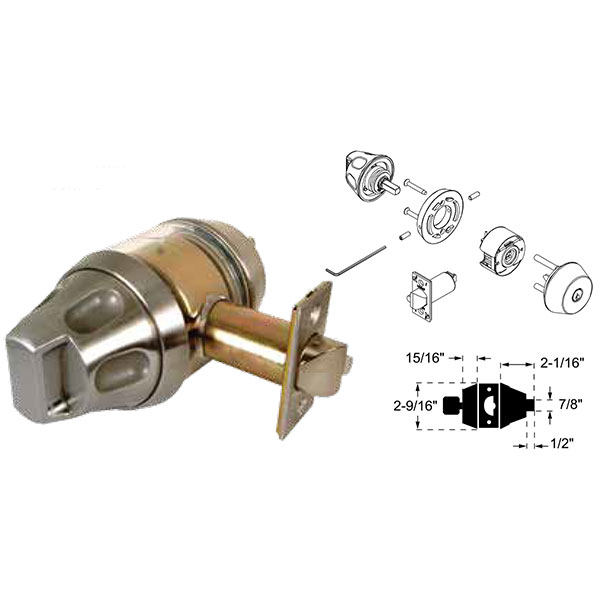Marks 180SSK LifeSaver Cylinder x Anti-Ligature Knob