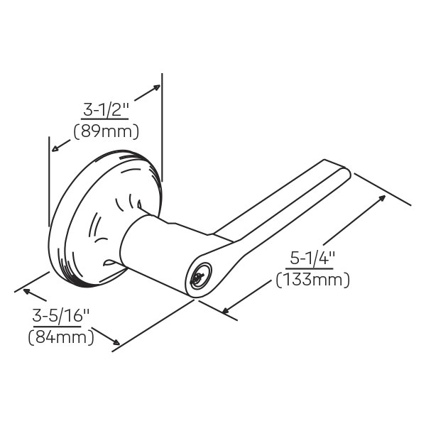 4700LN-TB-LEVER 4700LN-TB-LEVER