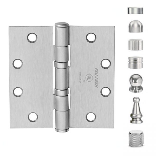 McKinney-TA2714-US26D-652-With-Decorative-Tip-Hinges McKinney-TA2714-US26D-652-With-Decorative-Tip-Hinges