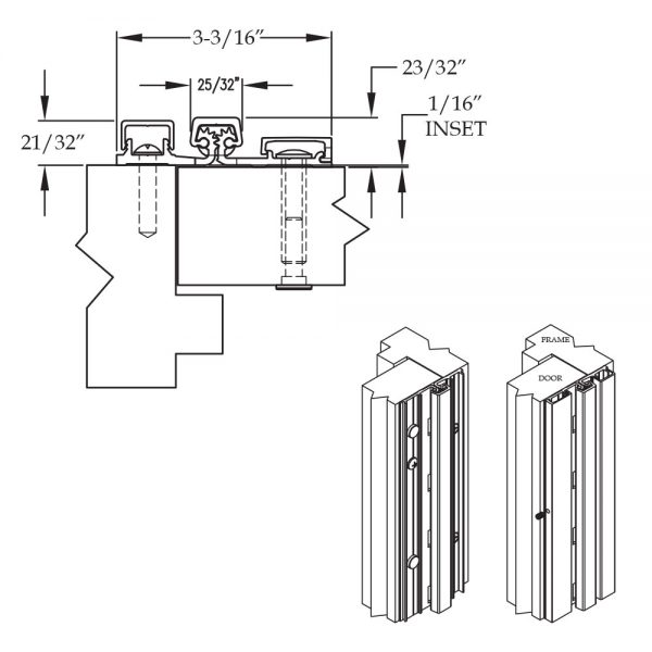 Trudoor-TD-CHFS-Full-Surface-Continuous-Hinge Trudoor-TD-CHFS-Full-Surface-Continuous-Hinge