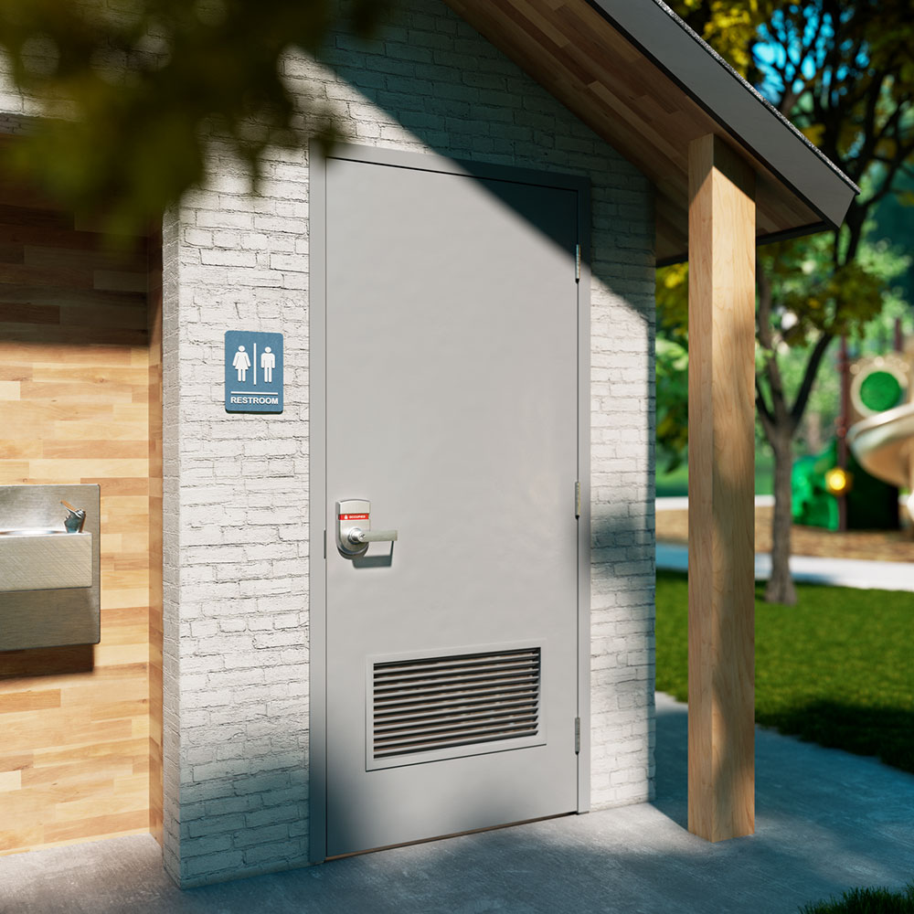 Schlage-ND52-Restroom-Door